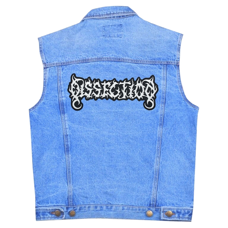 Нашивка термо Dissection (logo) наспинна (thps-042) Нашивка термо Dissection (logo) наспинна (thps-042)