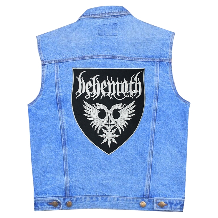 Нашивка термо Behemoth (Eagle, shield) наспинная (thps-050) Нашивка термо Behemoth (Eagle, shield) наспинная (thps-050)