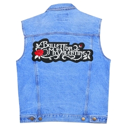 Нашивка термо (thps-059) Bullet For My Valentine (logo) наспинна