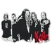Нашивка термо Korn (band with logo) наспинная (thps-060)