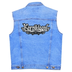 Нашивка термо Korpiklaani (logo) наспинная (thps-062) Нашивка термо Korpiklaani (logo) наспинная (thps-062)