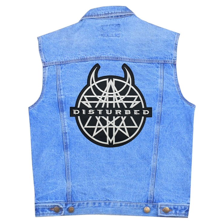 Нашивка термо Disturbed (logo) наспинна (thps-063) Нашивка термо Disturbed (logo) наспинна (thps-063)