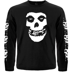Футболка з довгим рукавом Misfits (skull logo) (з друком на рукавах) Футболка з довгим рукавом Misfits (skull logo) (з друком на рукавах)