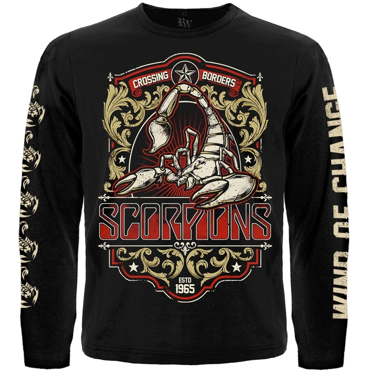 Футболка с длинным рукавом Scorpions "Wind Of Change"