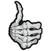 Нашивка термо Skeleton Thumb Up наспинна (thps-076) Нашивка термо Skeleton Thumb Up наспинна (thps-076)