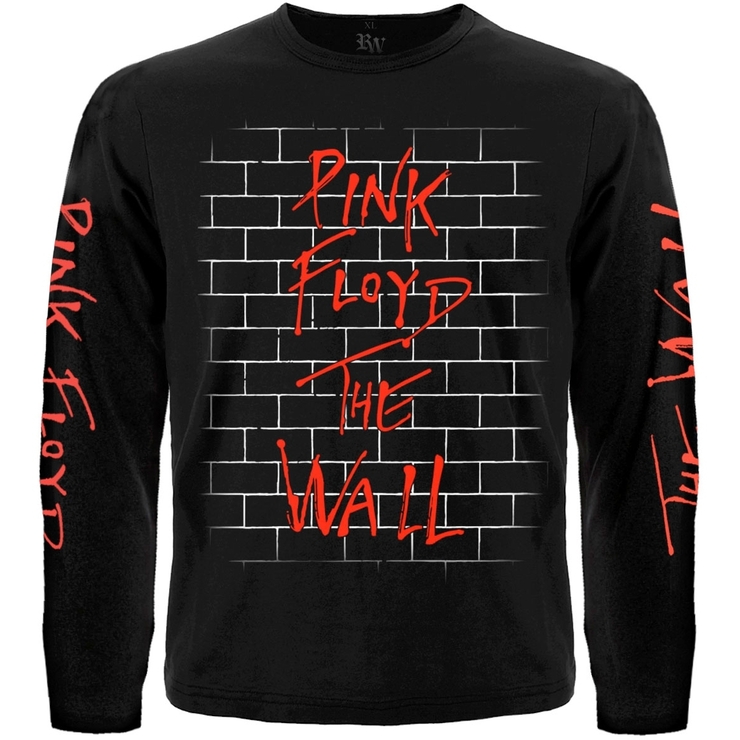 Футболка з довгим рукавом Pink Floyd "The Wall" (з друком на рукавах) Футболка з довгим рукавом Pink Floyd "The Wall" (з друком на рукавах)