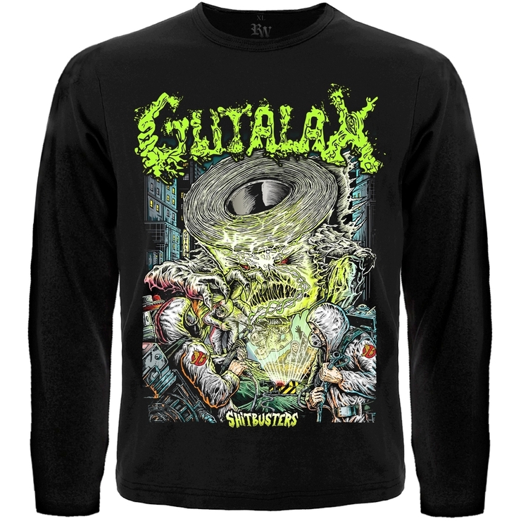 Футболка з довгим рукавом Gutalax "Shitbusters" Футболка з довгим рукавом Gutalax "Shitbusters"