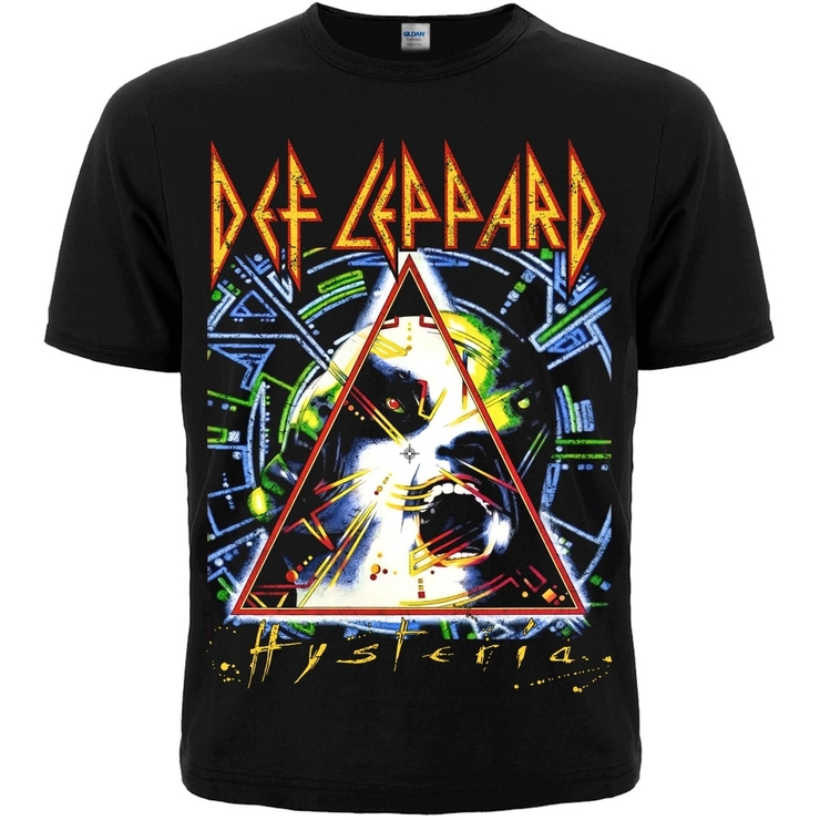 Футболка Def Leppard "Hysteria" Футболка Def Leppard "Hysteria"