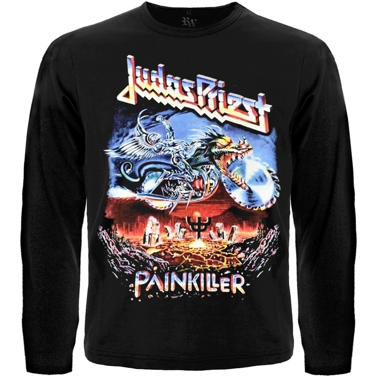 Футболка с длинным рукавом Judas Priest "Painkiller" Футболка с длинным рукавом Judas Priest "Painkiller"