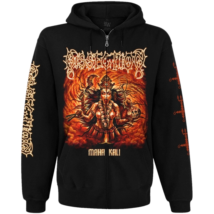 Худі Dissection "Maha Kali" на блискавці Худі Dissection "Maha Kali" на блискавці