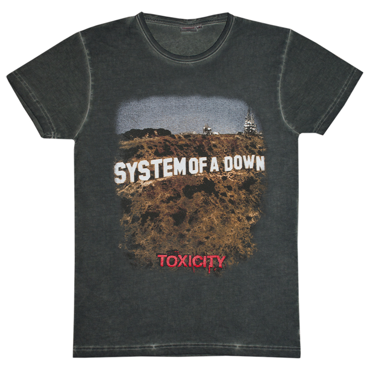 Футболка System Of A Down "Toxicity" (graphite t-shirt) (EU-P) Футболка System Of A Down "Toxicity" (graphite t-shirt) (EU-P)