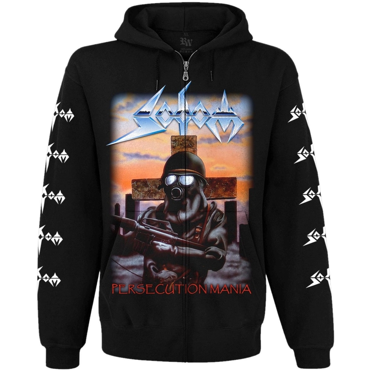 Худи Sodom "Persecution Mania" на молнии Худи Sodom "Persecution Mania" на молнии