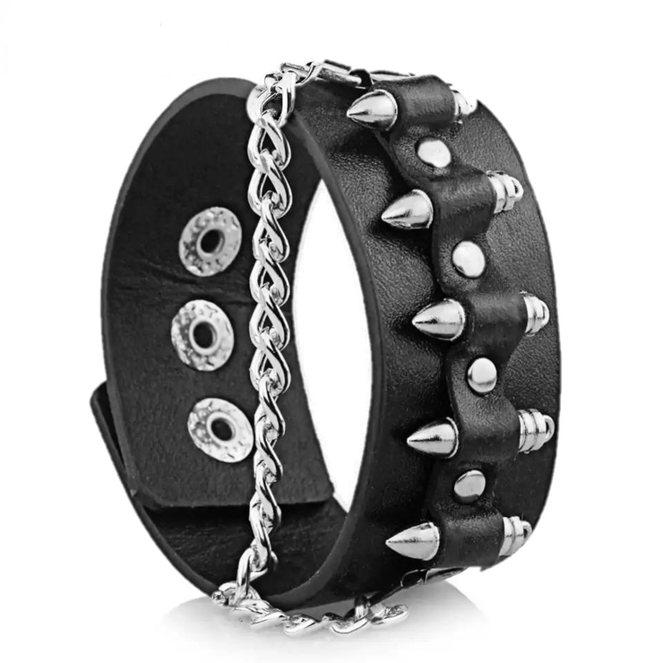 Браслет Патронташ с цепочкой (bpu-014)