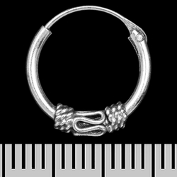 Серьга, кольцо с узором (eas-088)