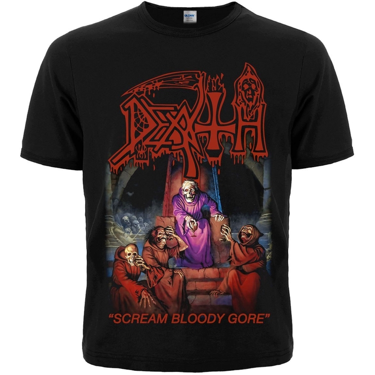 Футболка Death "Scream Bloody Gore" (чорна) Футболка Death "Scream Bloody Gore" (чорна)