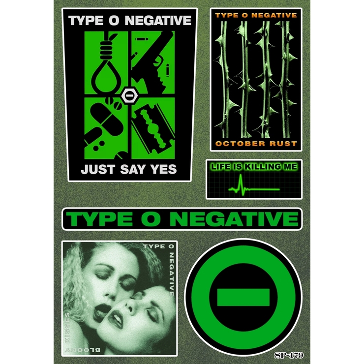 Стікерпак Type O Negative SP-179 Стікерпак Type O Negative SP-179