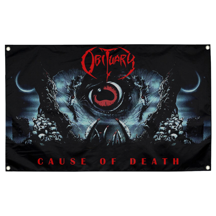 Прапор Obituary "Cause of Death" sfc-032
