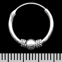 Серьга, кольцо с узором (eas-103)