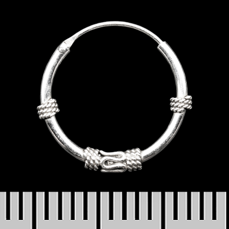 Серьга, кольцо с узором (eas-090) Серьга, кольцо с узором (eas-090)