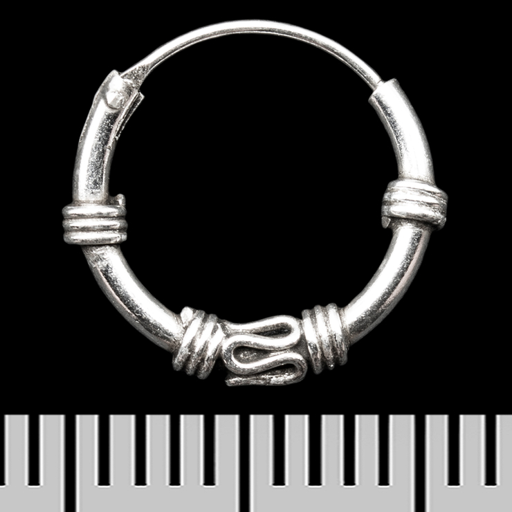 Серьга, кольцо с узором (eas-112) Серьга, кольцо с узором (eas-112)