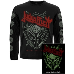 Футболка з довгим рукавом Judas Priest "Invincible Shield" (світиться в темряві)