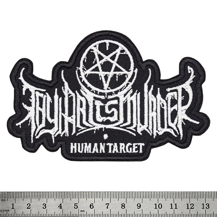 Нашивка Thy Art is Murder "Human Target" Нашивка Thy Art is Murder "Human Target"