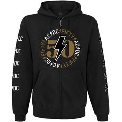 Худи AC/DC - 50 (fifty years) на молнии