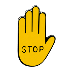 Металевий пін (upn-012) Stop