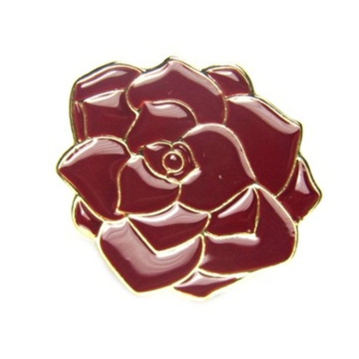 Металевий пін (upn-047) Dark Rose Металевий пін (upn-047) Dark Rose