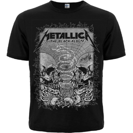 Футболка Metallica "The Black Album" (faces of band)