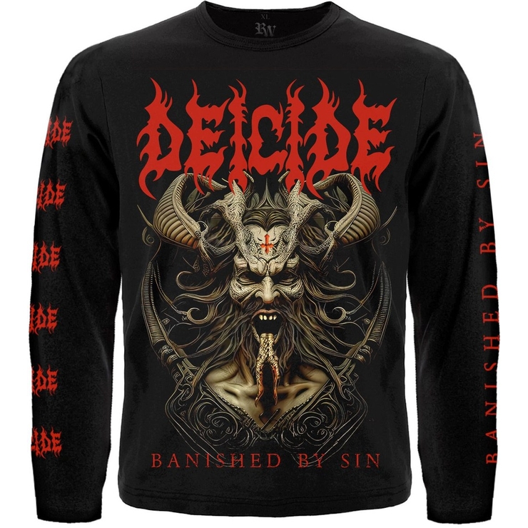 Футболка з довгим рукавом Deicide "Banished By Sin" Футболка з довгим рукавом Deicide "Banished By Sin"