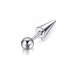 Сережка гвоздик з шипом і кулькою (мед.сталь, сталевий) ea-120 Сережка гвоздик з шипом і кулькою (мед.сталь, сталевий) ea-120