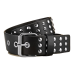Ремень с тремя рядами заклепки в виде шипа (PU кожа) Ремень с тремя рядами заклепки в виде шипа (PU кожа)