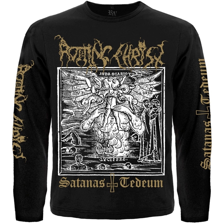 Футболка з довгим рукавом Rotting Christ "Satanas Tedeum" Футболка з довгим рукавом Rotting Christ "Satanas Tedeum"