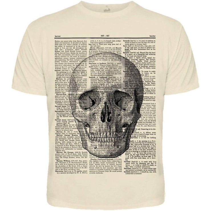 Бежевая футболка Urbanist Skull Бежевая футболка Urbanist Skull