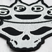 Нашивка Five Finger Death Punch (skull and brass knuckles 5FDP) Нашивка Five Finger Death Punch (skull and brass knuckles 5FDP)