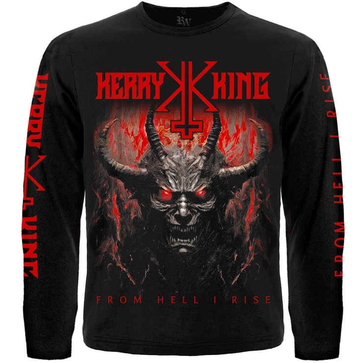 Футболка з довгим рукавом Kerry King "From Hell I Rise" Футболка з довгим рукавом Kerry King "From Hell I Rise"