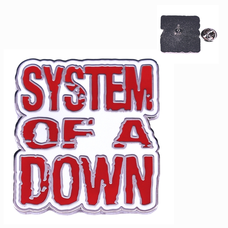 Пін System Of A Down (logo) (pncn-009) Пін System Of A Down (logo) (pncn-009)