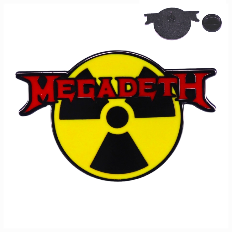 Пин Megadeth (radiation) (pncn-010)