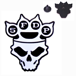 Пін (pncn-011) Five Finger Death Punch (skull and brass knuckles 5FDP)