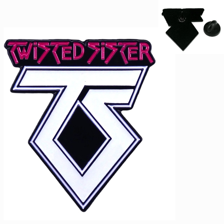 Пін Twisted Sister (logo) (pncn-012) Пін Twisted Sister (logo) (pncn-012)