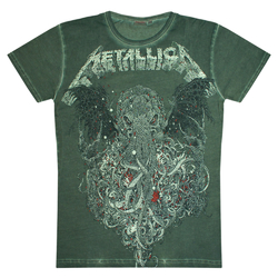 Футболка (EU-P) Full print Metallica "The Call of Ktulu" (olive t-shirt)