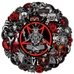 Набір стікерів Team Satan (black) stk-088 (50 шт.) Набір стікерів Team Satan (black) stk-088 (50 шт.)