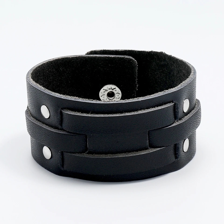 Браслет с плетеными ремешками (bl-173) Браслет с плетеными ремешками (bl-173)