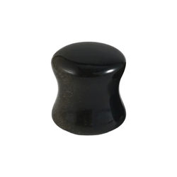 Плаг (акрил, цвет черный, 8мм) p-003-1