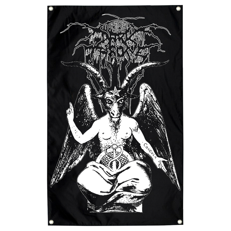 Флаг Darkthrone "Black Death & Beyond Baphomet" sfc-043