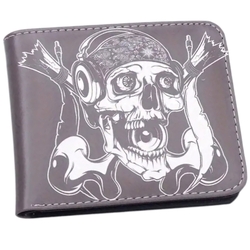 Кошелёк Музыкальный череп