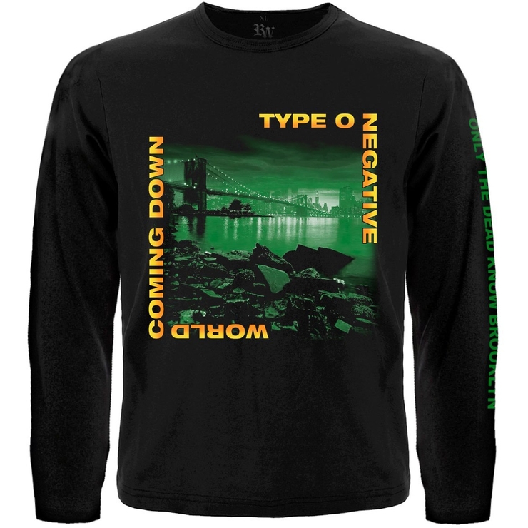Футболка з довгим рукавом Type O Negative "World Coming Down" Футболка з довгим рукавом Type O Negative "World Coming Down"