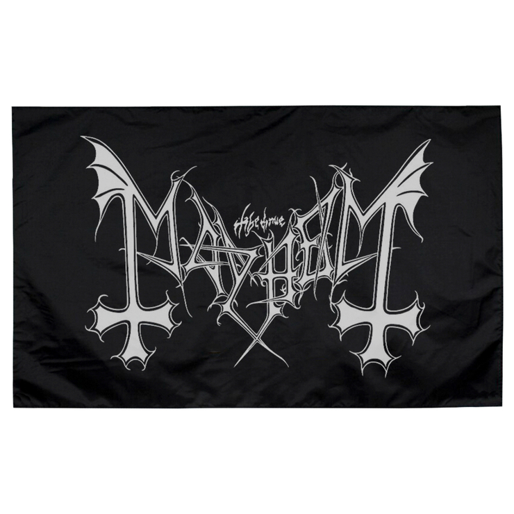 Флаг Mayhem (logo) настенный sfc-046