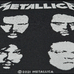 Нашивка ткана Metallica "The Black Album" (faces of band) (ofp-005) Нашивка ткана Metallica "The Black Album" (faces of band) (ofp-005)